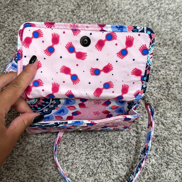 Vera Bradley Harry Potter Luna's Medallion: RFID All in One Crossbody Bag - Picture 4 of 6